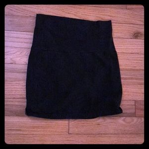 Mini cotton skirt
